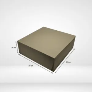 CAJAS PARA TORTA CUARTA 28x28x10 cm