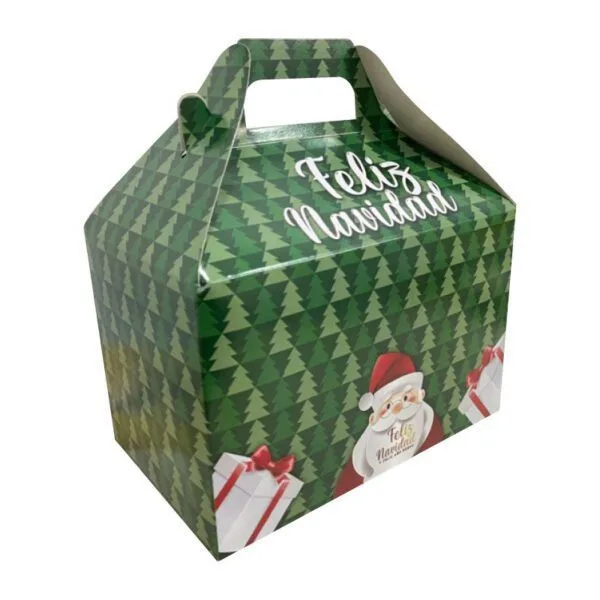 Caja Navideña Tipo Maletín